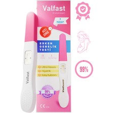 Valfast Erken Gebelik Testi – Yüksek Hassasiyet, Pratik Kullanım 1 Adet