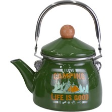 Pr Home Camping Emaye Demlik Kettle Küçük 1.1 Lt