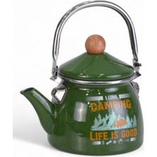 Pr Home Camping Emaye Demlik Kettle Küçük 1.1 Lt