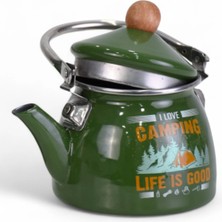 Pr Home Camping Emaye Demlik Kettle Küçük 1.1 Lt