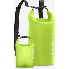 Spigen Aqua Shield WaterProof iPX6 Sertifikalı Su Geçirmez 2in1 Sırt Çantası 20L + 2L A630 Cactus Green - AMP06027