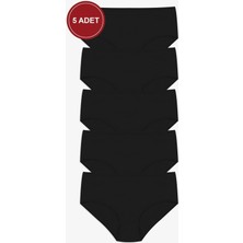 Kadın 5'li Geniş Kenar Külot