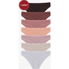 Kadın 7'li Likralı Külot