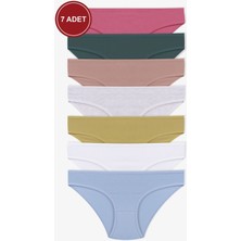 Kadın 7'li Likralı Külot