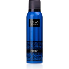 Lelas 1112 Wonderful 150 ML Erkek Deodorant -Odunsu Amber