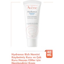 Hydrance Rich Çok Kuru ve Nemini Kaybetmiş Ciltler Için Nemlendirici Krem 40 ml