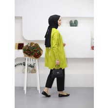 Uğur Butik Zikzak Model  Merserize Triko Tunik