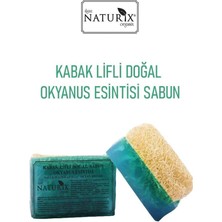 Naturix Doğal Kabak Lifli Okyanus Esintisi Sabun Mineralli Nemlendirici Peeling Etkili Ocean Soap 130 gr