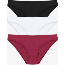 Koza İç Giyim Kadın 6'lı Pamuklu Basic Külot