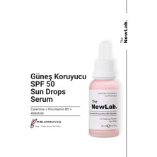 The NewLab Güneş Koruyucu SPF50 Sun Drops Serum