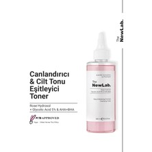 The NewLab Aydınlatıcı Cilt Tonu Eşitleyici Toner (GLYCOLİC ACİD 5% AHA BHA) 