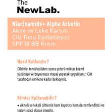 The NewLab. The Newlab ve Leke Cilt Tonu Eşitleyici Spf 30 Bb Krem-Niacinamide+Alpha Arbutin 50 ml