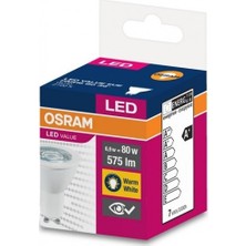 Osram 6,9 W Sarı Işık GU10 Led Spot Ampul