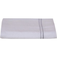 Sentiments Fortuna Banyo Havlusu 90 x 150  cm  Beyaz- Gri
