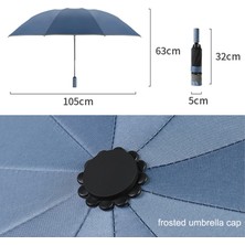 Zunhai YL020 Katlanır Anti-Ultraviyole Araba Ters Umbrla Yakut Kırmızı (Yurt Dışından)
