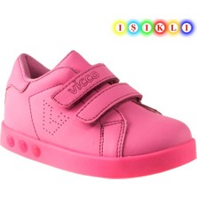 Vicco Oyo Işıklı Kız Bebe Pembe Sneaker