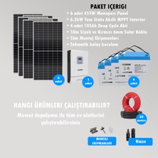 Cks Enerji 6.2 Kw Hazır Solar Bağ Evi Paketi Kolay Kurulum - Minimum Paket