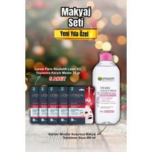 L'Oréal Paris Revitalift Lazer X3 Maske x 5 ve Micellar Makyaj Temizleme Suyu