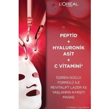 L'Oréal Paris Revitalift Lazer X3 Maske x 5 ve Micellar Makyaj Temizleme Suyu