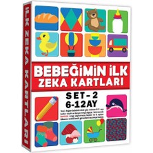 Kelebek Oyuncak Bebeğimin Ilk Zeka Kartları Set-2 (6-12 Ay)