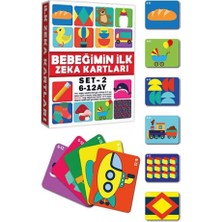 Kelebek Oyuncak Bebeğimin Ilk Zeka Kartları Set-2 (6-12 Ay)