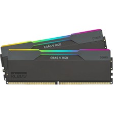 Klevv Cras V Rgb 32GB (2X16GB) 6400MHZ DDR5 Ram (KD5AGUA80-60A300G)