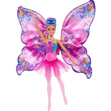 Barbie HXJ10 Barbie Kelebek Dansçı Bebek