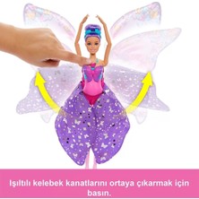 Barbie HXJ10 Barbie Kelebek Dansçı Bebek