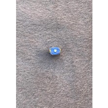 Bayar Gold Altın Mavi Yıldız Büyük Boy Telkari Hülyam Boncuk