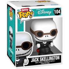 Bitty Pop Rides The Nightmare Before Christmas - Jack Skellington With Snowmobile