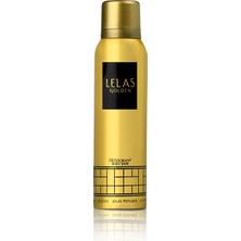 Lelas 1146 Golden 150 ML Unisex Deodorant Çiçeksi Oryantal