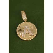 A Harf Altın Kolye Ucu  CGKKLY169