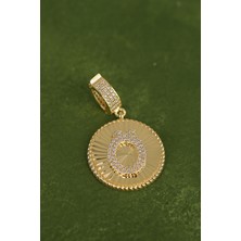 Ö Harf Altın Kolye Ucu  CGKKLY172