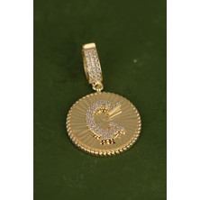 Ç Harf Altın Kolye Ucu  CGKKLY170