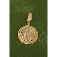 K Harf Altın Kolye Ucu  CGKKLY181