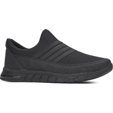 Nstil Günlük Kadın Erkek Sneaker Spor Ayakkabı Bağcıksız Fileli Nefes Alabilen Hafif Desenli Taban 858