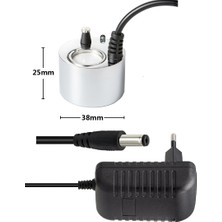 Yate10 Metal Soğuk Buhar Üreteci, Kuluçka Nem Nozulu 24V+ADAPTÖR