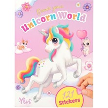 Unicorn Çıkartamalı Tasarım Defteri