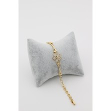 Xuping Jewelry Yaprak Nokta  Taşlı  Model Bileklik