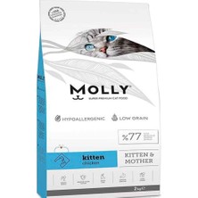 Molly Kitten Tavuklu Yavru Kedi Maması 2 kg