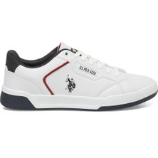U.S. Polo Assn. Planck Glb 4pr Beyaz Erkek Sneaker