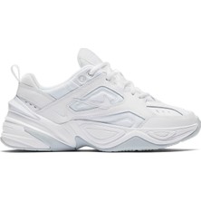 Nike M2K Tekno Lether Unisex White Sneaker Hakiki Deri Beyaz Spor Ayakkabı Ao