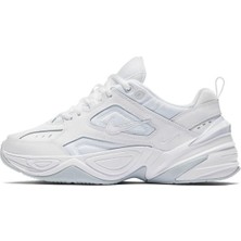 Nike M2K Tekno Lether Unisex White Sneaker Hakiki Deri Beyaz Spor Ayakkabı Ao