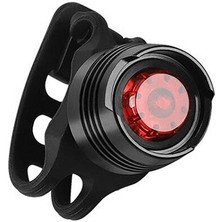 Bisiklet Işığı Ön Arka Stop Ikaz Pilli LED Lamba 3 Mod