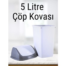 Violet Favori Çöp Kovası 5 Lt