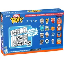 Pop! Bitty: Pixar Mini Koleksiyon Oyuncakları 4'lü Paket - 2,5 Santim (Stiller Değişebilir)