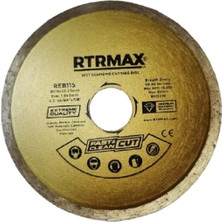 Rtrmax 115 mm x 22,23 mm Süreklı Elmas Testere REB115