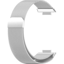 Dmay Huawei Watch Fit 2 Uyumlu Hasır Milano Metal Kordon
