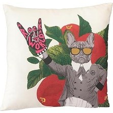 Porland Funky Desenli Yastık 45X45CM