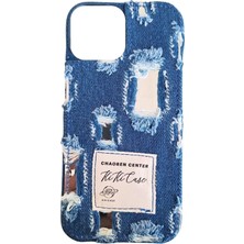 Apple iPhone 11 Uyumlu Jeans Serisi  Denim Kot Desenli Premium Telefon Kılıfı